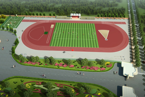 臨汾市藝術(shù)學(xué)校操場(chǎng)效果圖